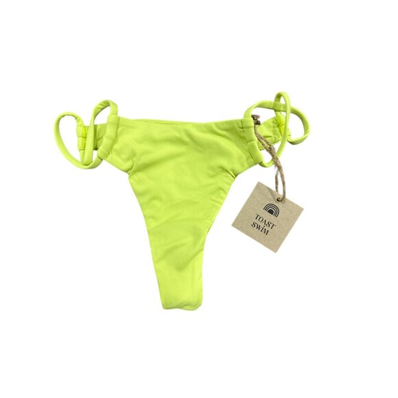 FREE PEOPLE X Toast Swim Women Signature Twist - Bottom Daiquiri XS - Picture 1 of 4